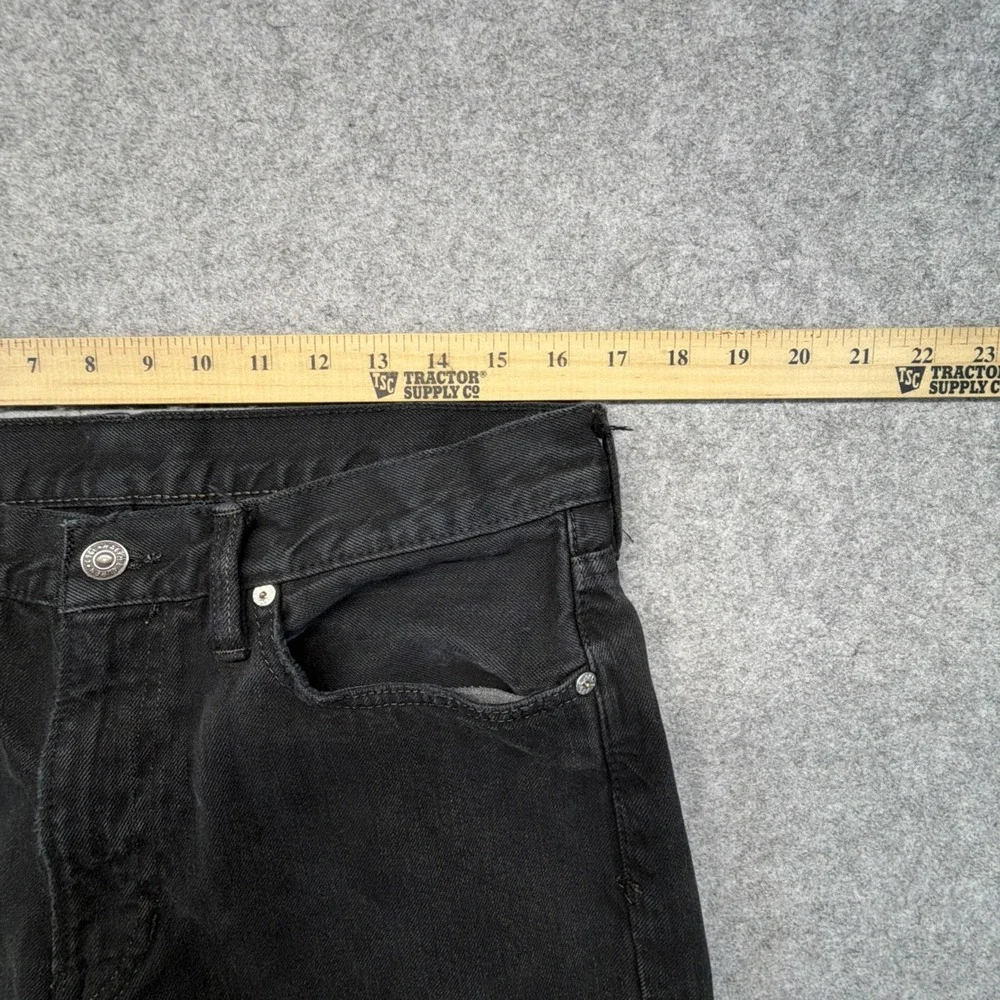 Polo Ralph Lauren Black Classic 867 Straight Leg Cotton Jeans 32x30 (Fits 33x30)